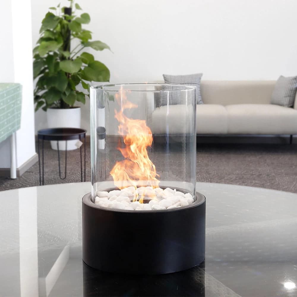 Extra Large Portable Tabletop Fire Bowl 22x28cm – Bio Ethanol Ventless Indoor/Outdoor - Image 4