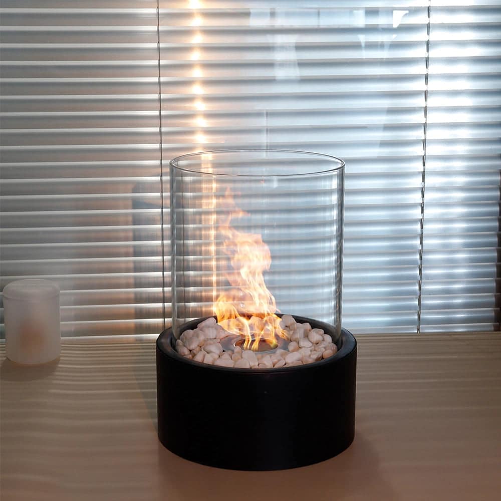 Extra Large Portable Tabletop Fire Bowl 22x28cm – Bio Ethanol Ventless Indoor/Outdoor - Image 5