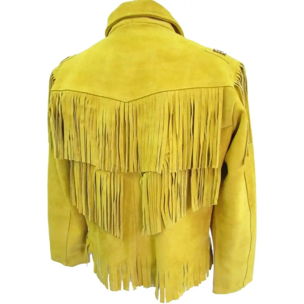 Unisex Suede Cowboy Jacket - Image 3