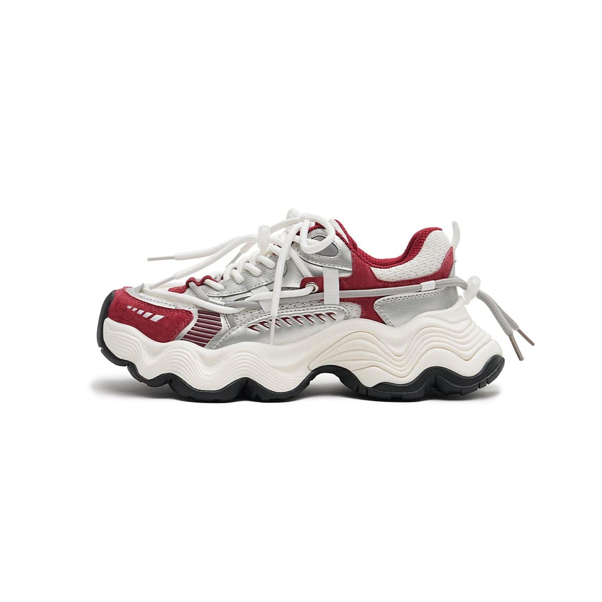 Women's Wave Platform Sports Sneakers – Breathable Chunky Trainers - Image 9