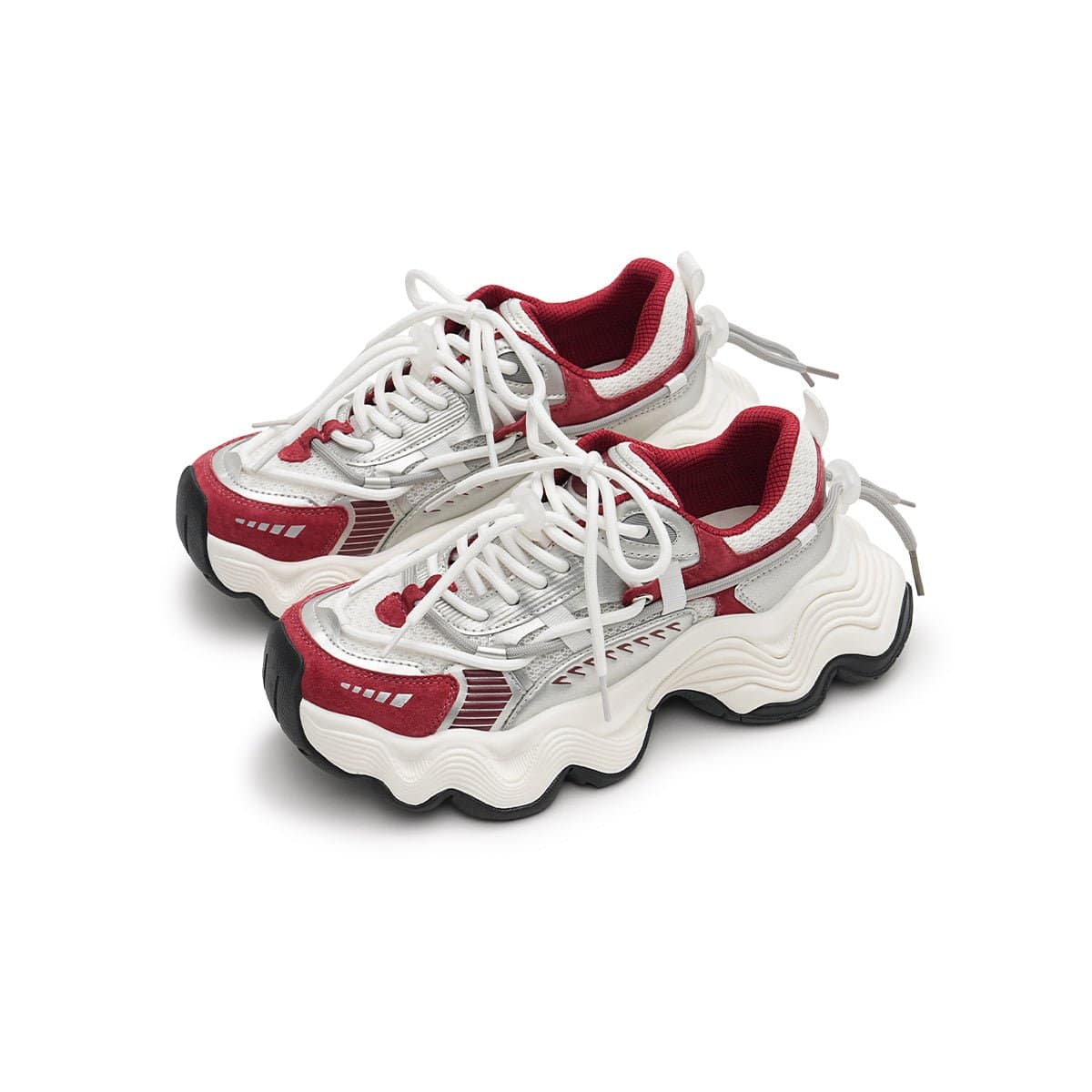 Women's Wave Platform Sports Sneakers – Breathable Chunky Trainers - Image 2