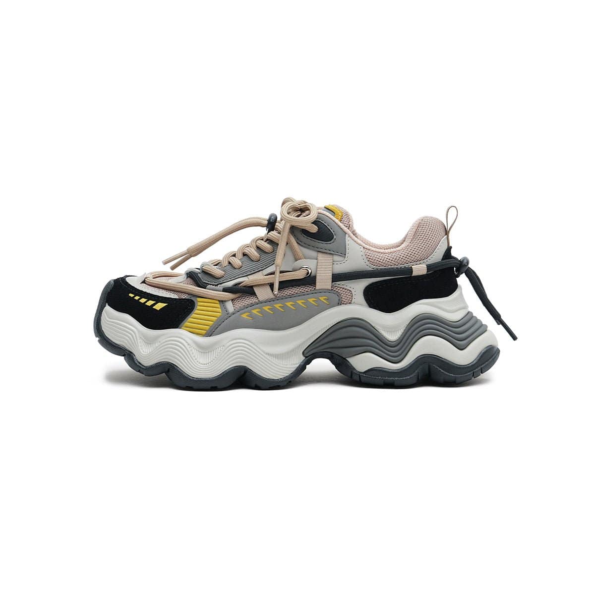 Women's Wave Platform Sports Sneakers – Breathable Chunky Trainers - Image 18