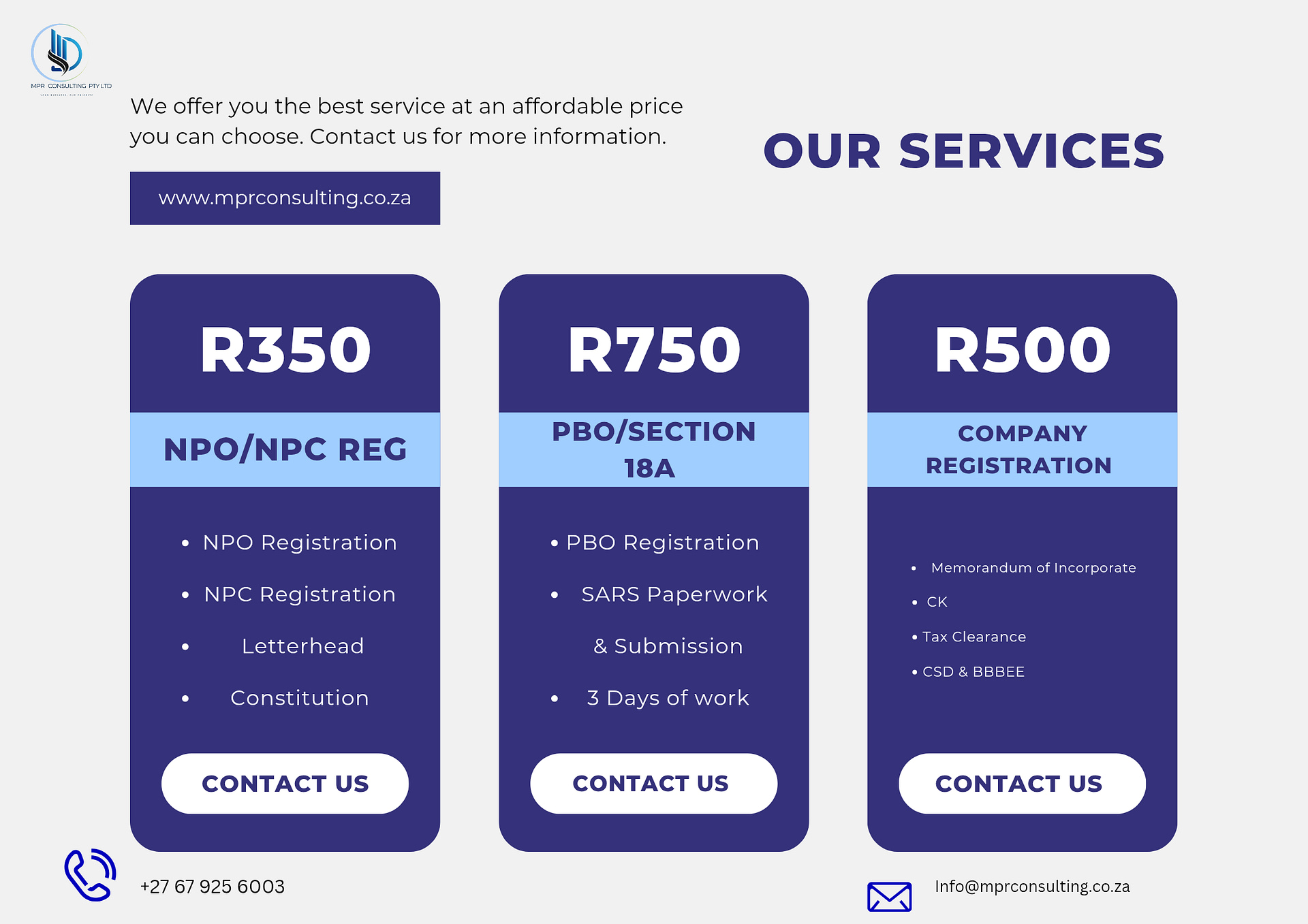 MPR Consulting – Professional Business Solutions for African Entrepreneurs