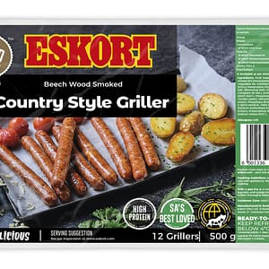 Eskort 12 Grillers. Beachwood Smoked 500g