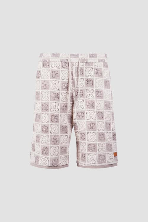 Flower Pattern Crochet Shorts - Image 12