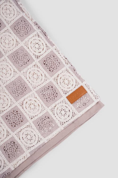 Flower Pattern Crochet Shorts - Image 2