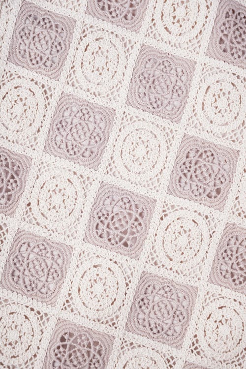 Flower Pattern Crochet Shorts - Image 4