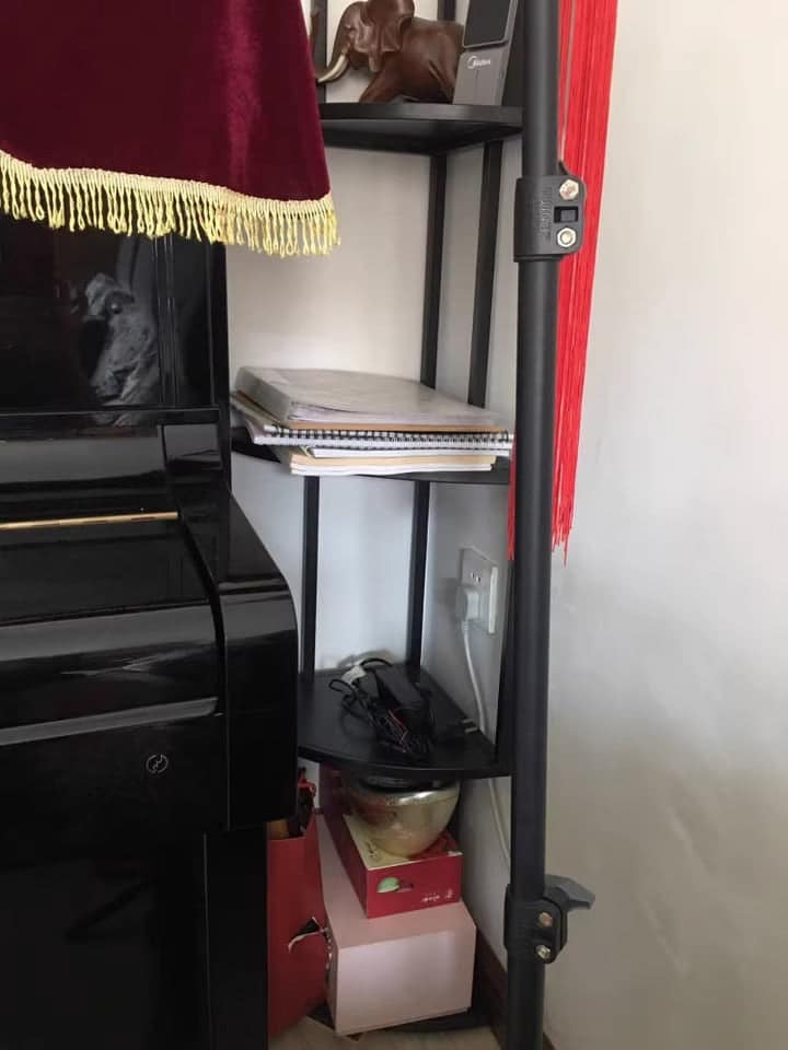 Corner Floor Bookshelf Display Rack - Image 5