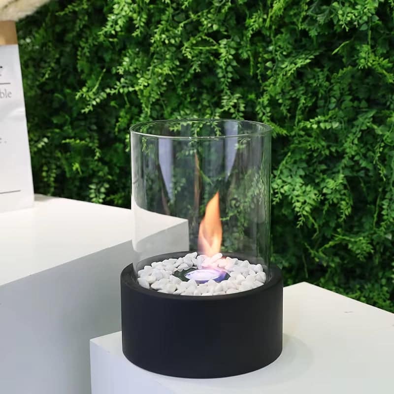 Extra Large Portable Tabletop Fire Bowl 22x28cm – Bio Ethanol Ventless Indoor/Outdoor - Image 6