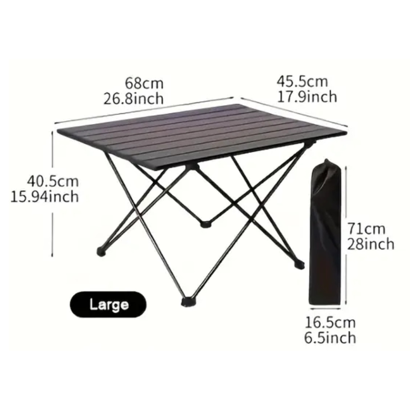 Aluminum Table for Camping Folding Picnic BBQ Outdoor - Image 3