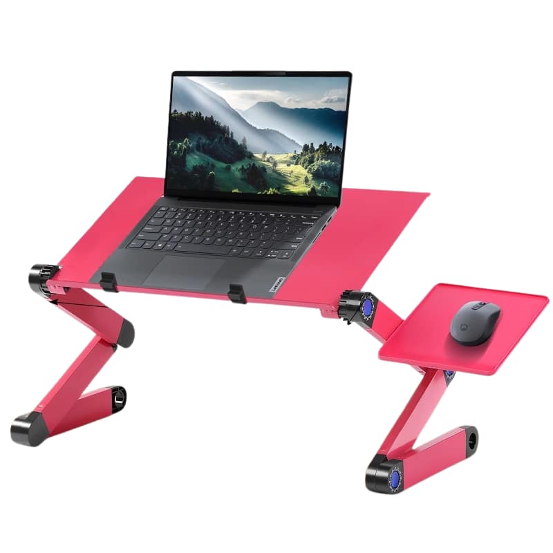 Standing Laptop Desk with Mouse Board - Image 2