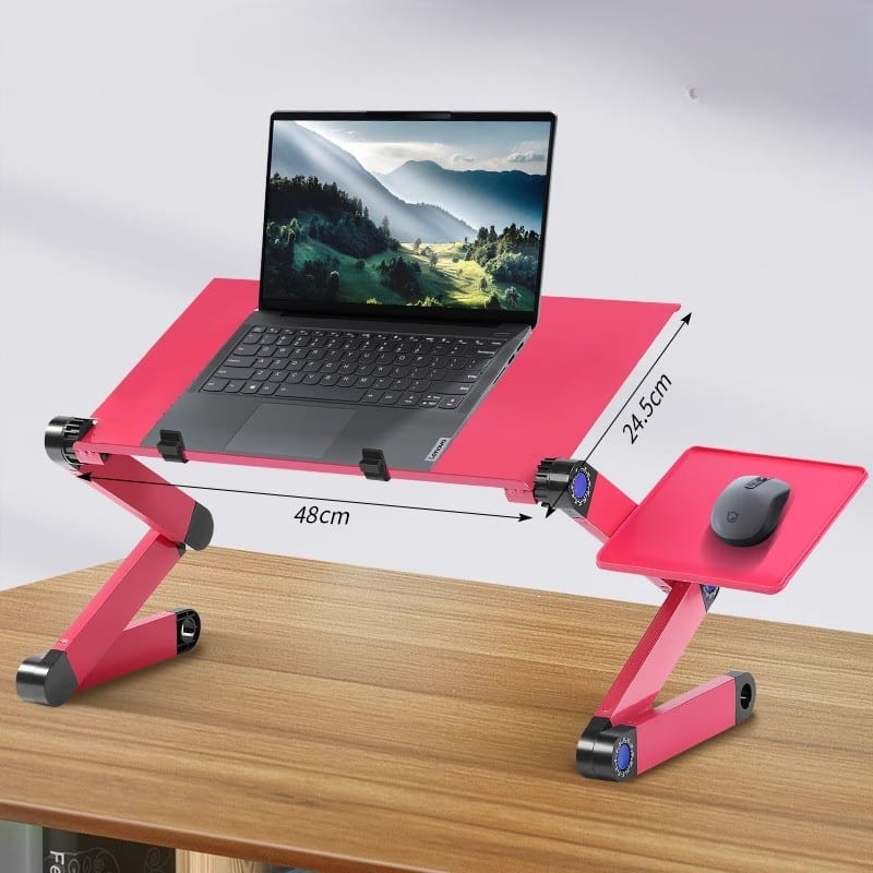 Standing Laptop Desk with Mouse Board - Image 3